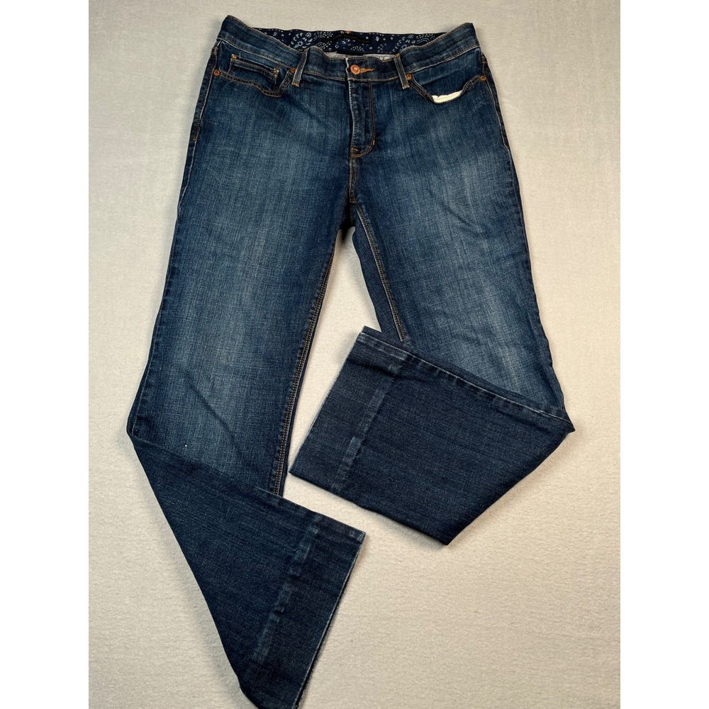 Levi's Women's Perfect Waist Boot Cut 525 Jeans Dark Wash Size 12‎ 30x28